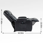 Heavy Duty Power Lift Recliner Chair for Elderly with Massage and Lumbar Heating