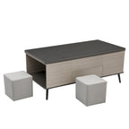 5 Pieces Lift Top Coffee Table