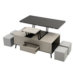 5 Pieces Lift Top Coffee Table
