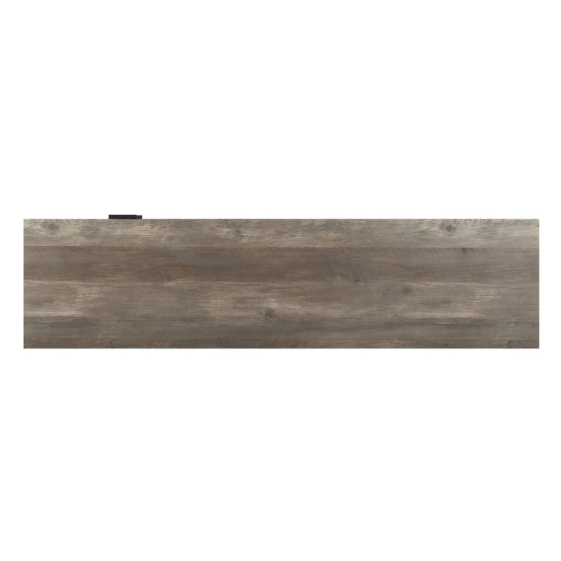Oak Industrial 63 TV Stand with Storage Drawers & Shelf for 60 TVs