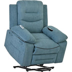 Massage Recliner Chair for Seniors-Power Lift,Adjustable Massage,Heating Features,Infinite Position Reclining,and Side Pocket