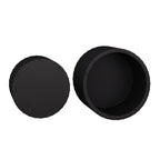 Stylish and Minimalist Nesting Coffee Table Set with Honeycomb Design, Modern Round Coffee Table, Drum Circle Coffee Table