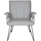 SAFAVIEH Johannes Mid-Century Modern Grey Arm Chair - 29W x 28D x 33H