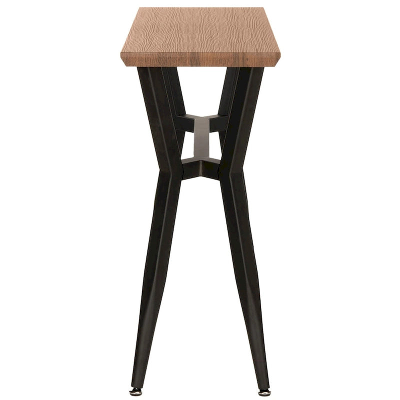 SAFAVIEH Andrew Brown/ Black Console Table - 39W x 14D x 31H