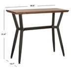 SAFAVIEH Andrew Brown/ Black Console Table - 39W x 14D x 31H