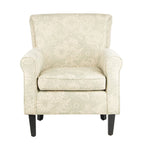 SAFAVIEH Gramercy Garden Motif Grey Club Chair - 30W x 33D x 32H