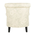 SAFAVIEH Gramercy Garden Motif Grey Club Chair - 30W x 33D x 32H