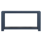 Distinctive Features of a Minimalist Console Table with Bottom Shelf and Four Legs, Suitable for Entryway, Hallway