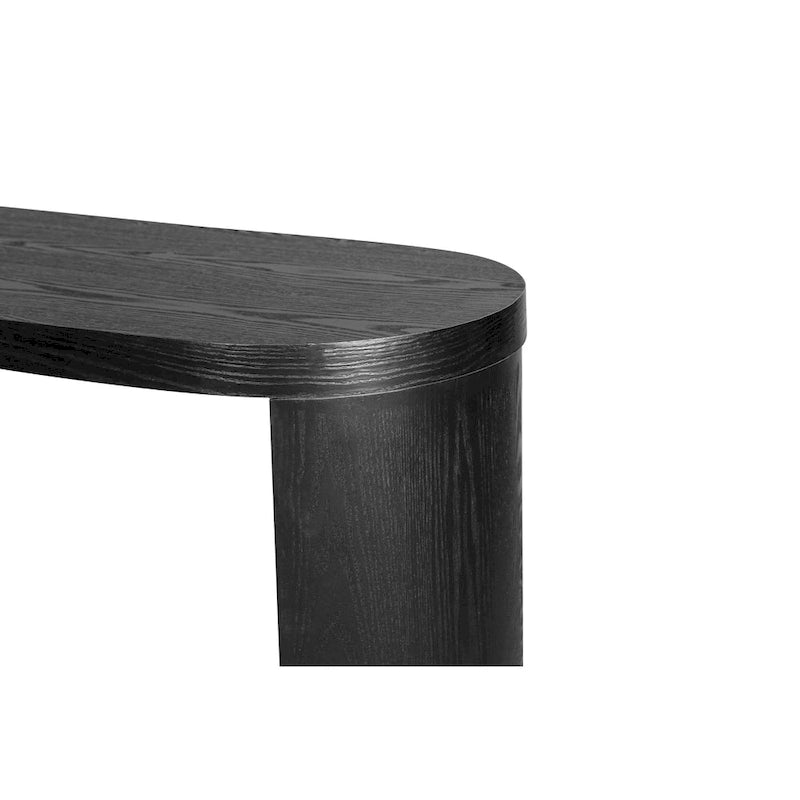GDFStudio - Avery Modern 60 Console Table with Curved Legs and Versatile Design