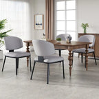 - PU Leather Upholstered Dining Chairs