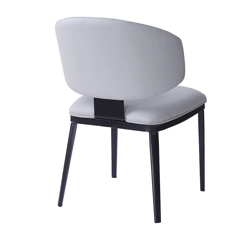 - PU Leather Upholstered Dining Chairs