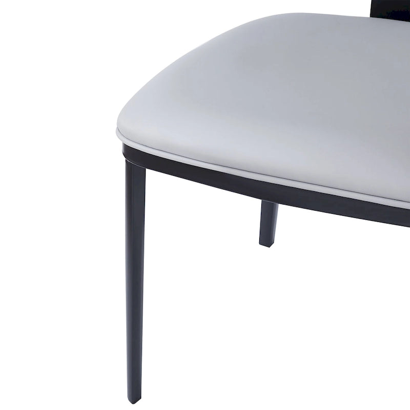 - PU Leather Upholstered Dining Chairs