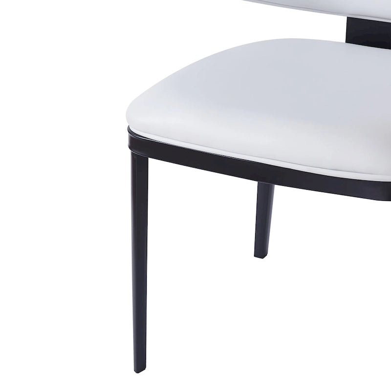 - PU Leather Upholstered Dining Chairs
