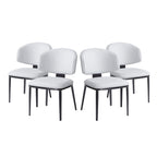 - PU Leather Upholstered Dining Chairs