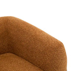 Tina Modern Upholstered Boucle Arm Club Chair by Christopher Knight Home
