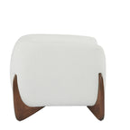 Tina Modern Upholstered Boucle Arm Club Chair by Christopher Knight Home
