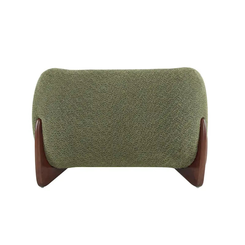 Tina Modern Upholstered Boucle Arm Club Chair by Christopher Knight Home