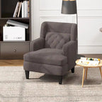 Nabo Modern Fabric Accent Chair with Cushion Back by Christopher Knight Home