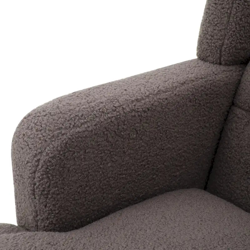Nabo Modern Fabric Accent Chair with Cushion Back by Christopher Knight Home