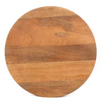 Christopher Knight Home Mango Wood and Metal Pedestal End Table