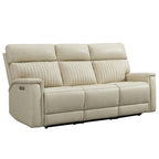 83.5 Leather Zero Gravity Power Reclining Sofa with Power Headrest and Power Lumbar,USB&USB-C Port
