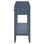 Contemporary 3-Drawer Console Table with 1 Shelf