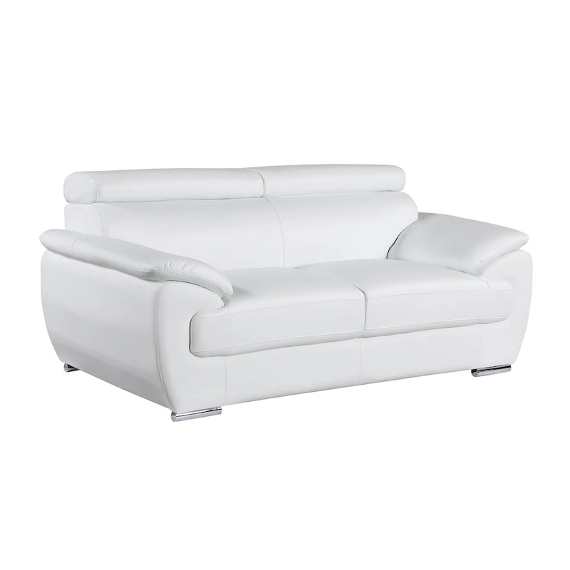Genuine Leather Loveseat