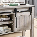 Farmhouse Entryway Table, Rustic Console Table, Wood Sofa Table