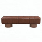 No-Assembly End of Bed Entryway Bench Ottoman