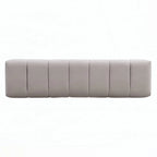 No-Assembly End of Bed Entryway Bench Ottoman