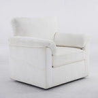 33 Corduroy Swivel Single Sofa Chair