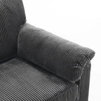 33 Corduroy Swivel Single Sofa Chair