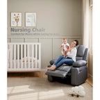 27 Oversized 360 Swivel Recliner Chairs with Heat and Massage