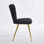22.04 Accent Chairs with Iron Legs (Set of 2)