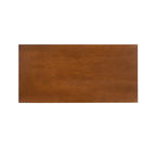 Mid-Century Coffee Table with Bottom Shelf - 47 - Brown
