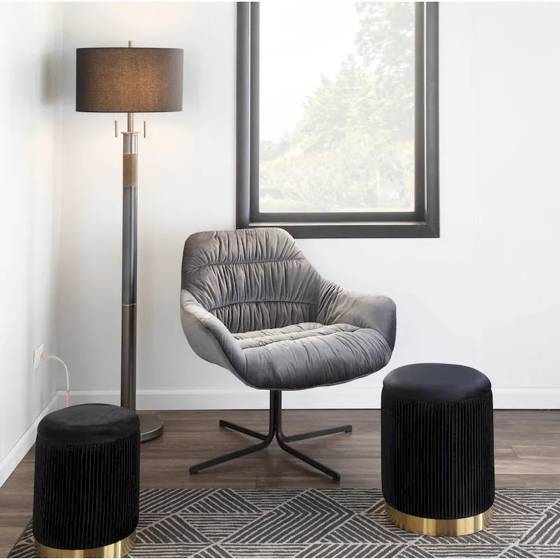 Carson Carrington Wayne Swivel Lounge Chair