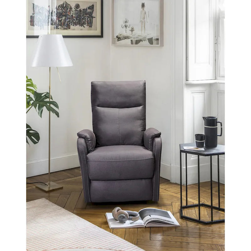 Power Recliner Chair With Usb Charge Port , Recliner Single Chair For Living Room , Bed Room