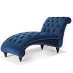 Tufted Chaise Lounge - 62.80 x 27.17 x 32.87