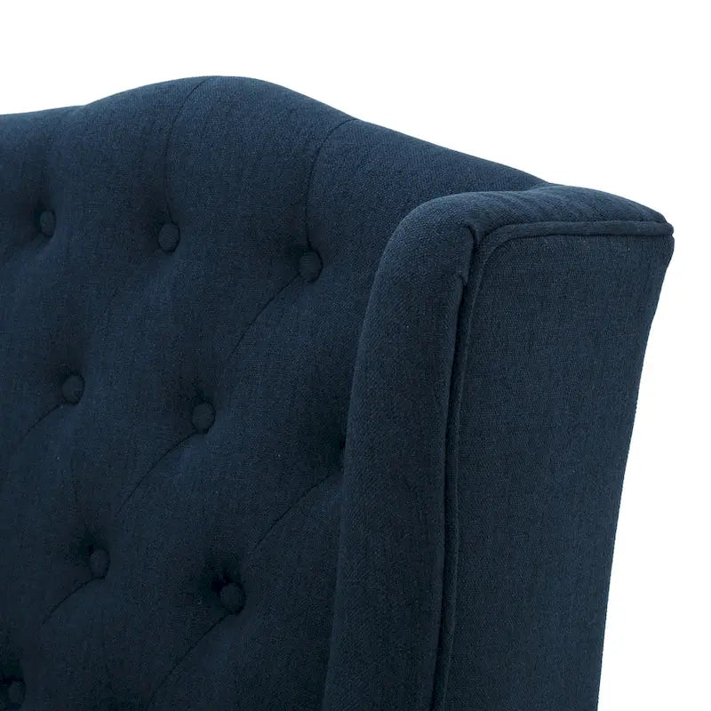 Christopher Knight Home Toddman Tufted High-Back Club Chair - 27.25 L x 33.75 W x 38.50 H