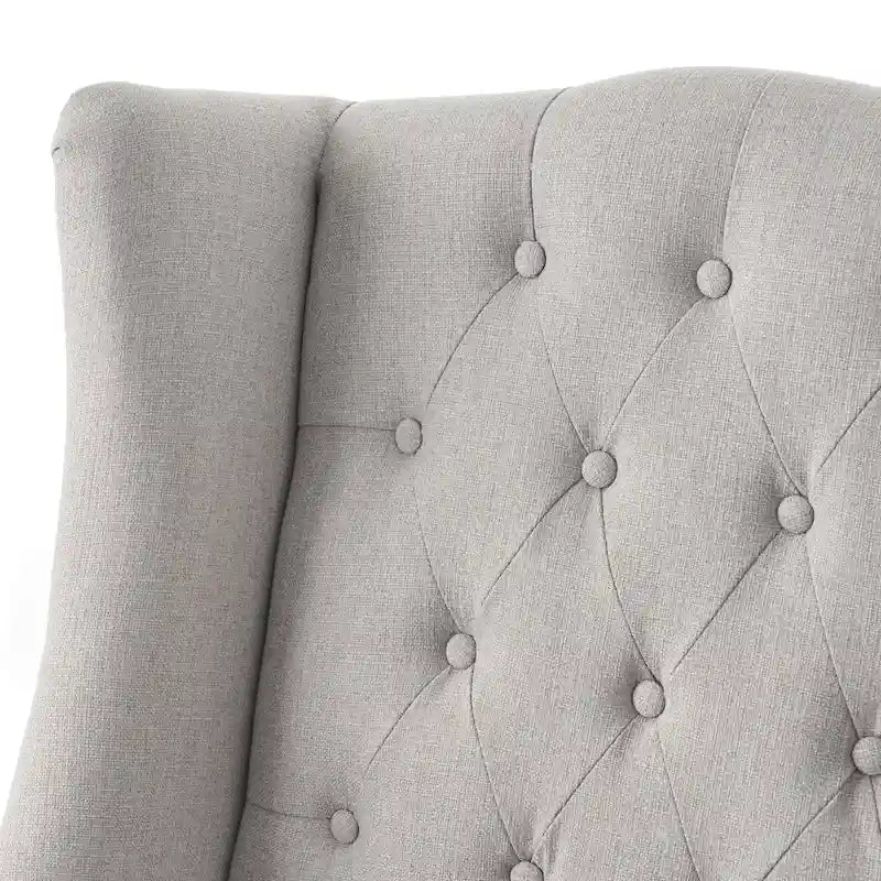 Christopher Knight Home Toddman Tufted High-Back Club Chair - 27.25 L x 33.75 W x 38.50 H