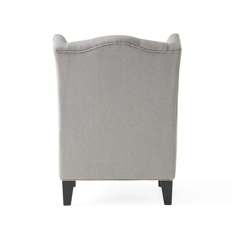 Christopher Knight Home Toddman Tufted High-Back Club Chair - 27.25 L x 33.75 W x 38.50 H