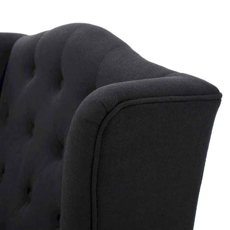 Christopher Knight Home Toddman Tufted High-Back Club Chair - 27.25 L x 33.75 W x 38.50 H