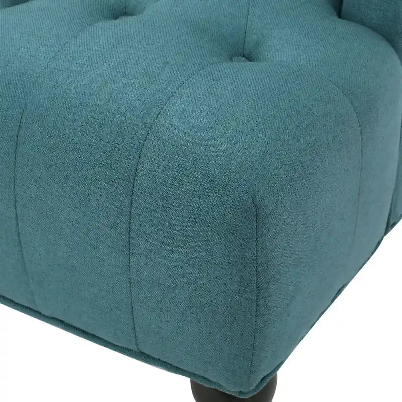 Christopher Knight Home Toddman Tufted High-Back Club Chair - 27.25 L x 33.75 W x 38.50 H