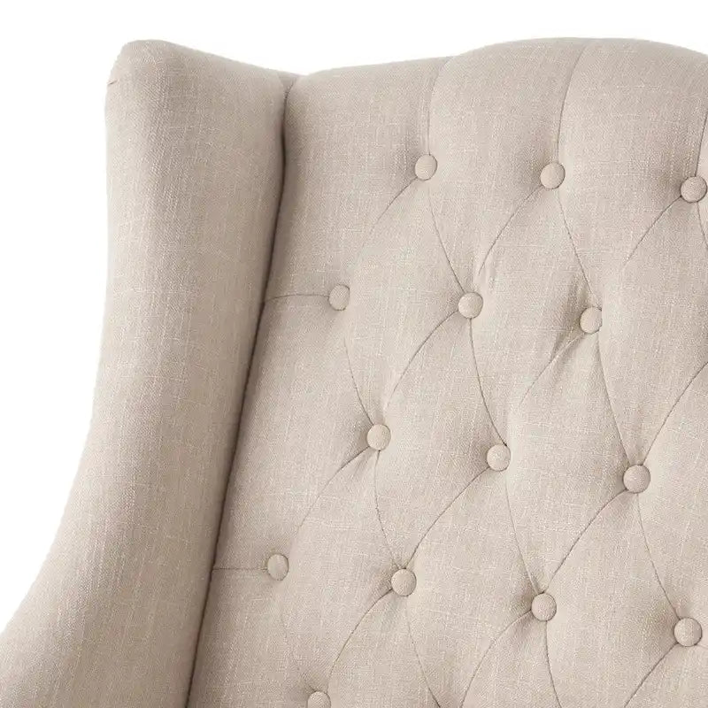 Christopher Knight Home Toddman Tufted High-Back Club Chair - 27.25 L x 33.75 W x 38.50 H