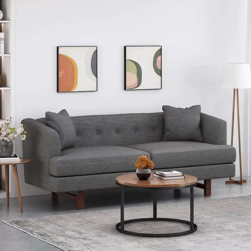Mableton Indoor Upholstered 3-seater Sofa by Christopher Knight Home