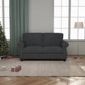 Upholstered Sofa with Solid Wood Frame - 30.30 x 56.30 x 33.10