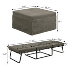 Designs4Comfort Folding Bed Ottoman Coffee Table