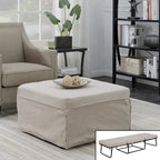 Designs4Comfort Folding Bed Ottoman Coffee Table
