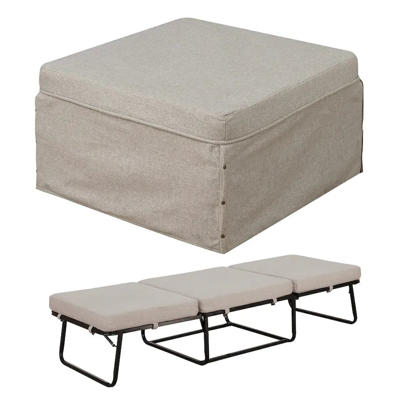 Designs4Comfort Folding Bed Ottoman Coffee Table