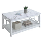 Convenience Concepts Omega Coffee Table with Shelf